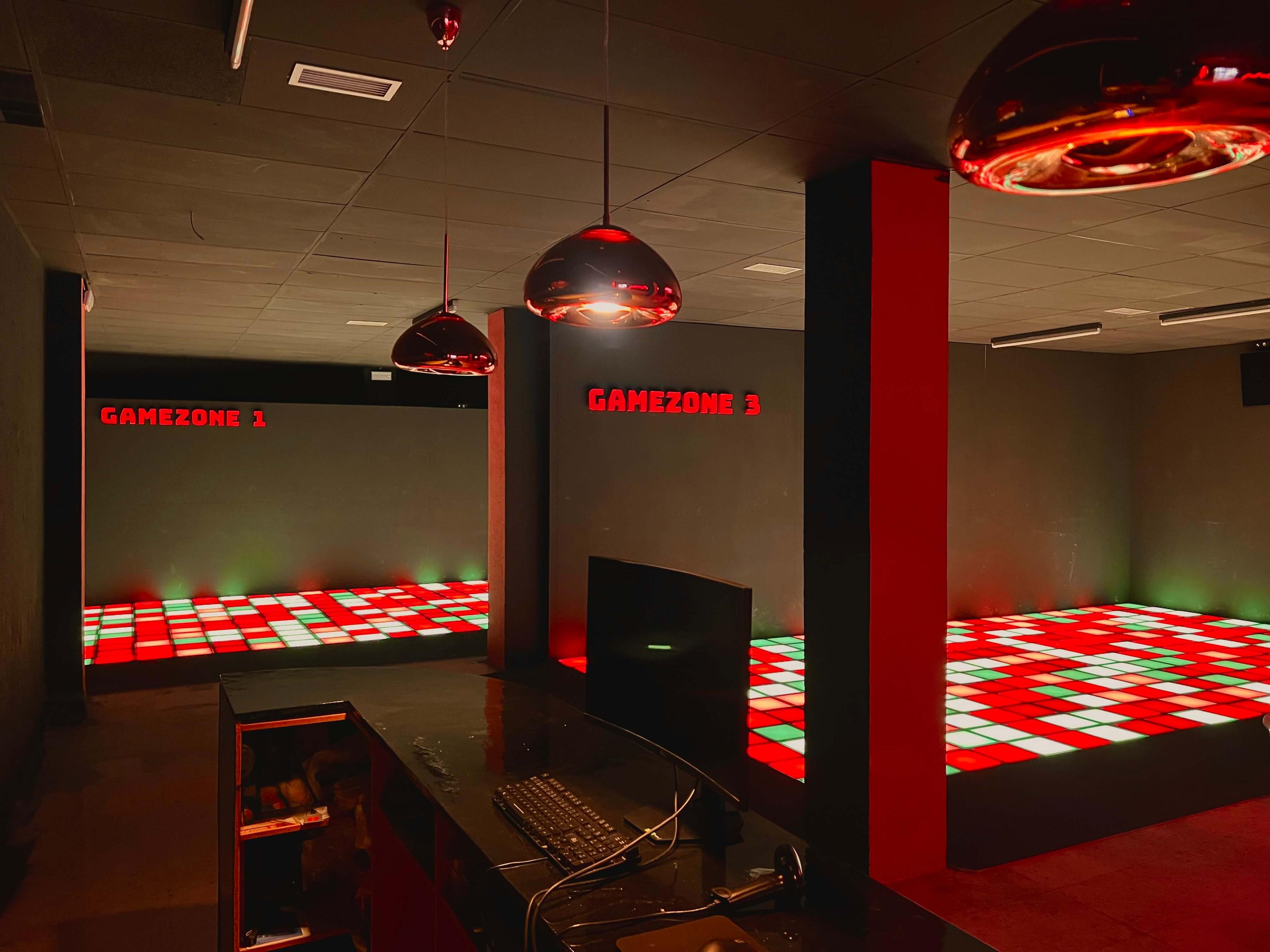 Gamezone del local de Valencia
